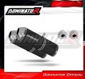 exhaust muffler DOMINATOR OVR BLACK fits the motorcycle KTM 950 SM Supermoto R 2006   2008 2