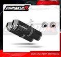 exhaust muffler DOMINATOR OVR BLACK fits the motorcycle KTM 690 SM SUPERMOTO  3