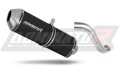 exhaust muffler DOMINATOR OVR BLACK fits the motorcycle KTM 690 Duke 2012   2018
