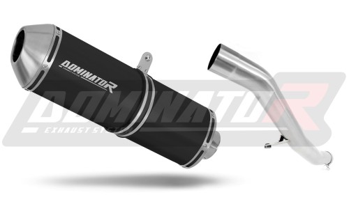 exhaust muffler DOMINATOR OVR BLACK fits the motorcycle Kawasaki GTR 1400 2007   2009