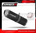 DOMINATOR OVR FEKETE kipufogó dob Kawasaki ZX12R 2000 - 2005 motorkerékpárhoz 2