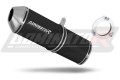 DOMINATOR OVR FEKETE kipufogó hangtompító Kawasaki ZRX 1200 2001 - 2007 motorkerékpárhoz