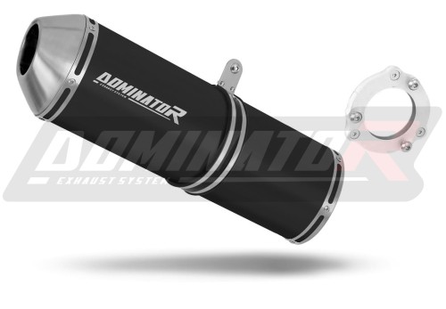 exhaust muffler DOMINATOR OVR BLACK fits the motorcycle Kawasaki ZX9R 1994   2002