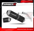 DOMINATOR Homologált OVR FEKETE kipufogó dob, amely illeszkedik a Kawasaki Z750 2007 - 2012 motorkerékpárhoz 3