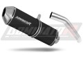 DOMINATOR OVR FEKETE kipufogó dob Kawasaki Z750 2007 - 2012 motorkerékpárhoz 3