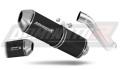 exhaust muffler DOMINATOR homologated road legal OVR BLACK fits to Kawasaki Z750 2004  2006