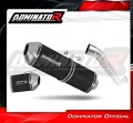 DOMINATOR kipufogó dob Homologált OVR FEKETE a Kawasaki Z750 2004 - 2006 motorkerékpárhoz 3