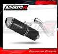 DOMINATOR OVR FEKETE kipufogó dob, amely illeszkedik a Kawasaki Z750 2004 - 2006 motorkerékpárhoz 3