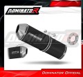 DOMINATOR Homologizált OVR FEKETE kipufogó dob Kawasaki ZR7 / ZR7S 1999 - 2004 motorkerékpárhoz 3