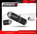 DOMINATOR homológ OVR FEKETE kipufogó dob Kawasaki ZX6R 636 2009 - 2024 motorkerékpárhoz 3