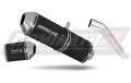 exhaust muffler DOMINATOR homologated road legal OVR BLACK fits the motorcycle Kawasaki ZX6R 636 2003   2004