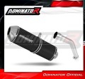 exhaust muffler DOMINATOR OVR BLACK fits the motorcycle Kawasaki KLE 500 1991 2007  2