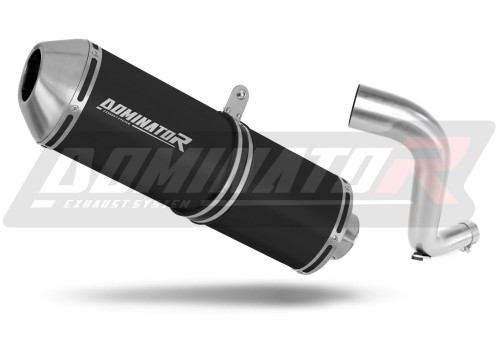 exhaust muffler DOMINATOR OVR BLACK fits the motorcycle Honda VFR 1200 F 2010   2018