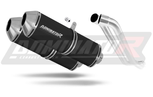 DOMINATOR OVR FEKETE kipufogó dob, amely illeszkedik a Honda XL 1000 V VARADERO 1999 - 2016 motorkerékpárhoz