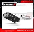 DOMINATOR OVR FEKETE kipufogó dob, amely illeszkedik a Honda CBR 1000F DUAL 1988 - 2000 motorkerékpárhoz 3