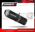 exhaust muffler DOMINATOR OVR BLACK fits the motorcycle Honda CBR 929 2000   2001