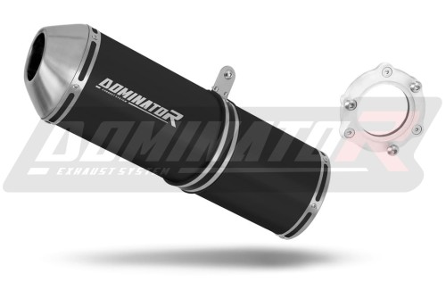 DOMINATOR OVR FEKETE kipufogó dob, amely illeszkedik a Honda CBR 900RR Fireblade SC33 1996 - 1999 motorkerékpárhoz