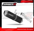 DOMINATOR OVR FEKETE kipufogó dob Honda XRV 750 AFRICA TWIN RD07 1993 - 1995 motorkerékpárhoz 3