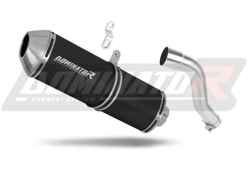 DOMINATOR OVR FEKETE kipufogó dob Honda XL 700 V TRANSALP 2008 - 2014 motorkerékpárhoz
