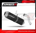 exhaust muffler DOMINATOR OVR BLACK fits the motorcycle Honda XL 700 V TRANSALP 2008   2014 3