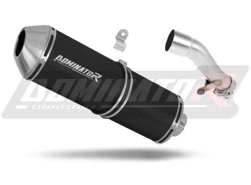 DOMINATOR OVR FEKETE kipufogó dob Honda NC 700 / 750 X 2012 - 2020 motorkerékpárhoz 3