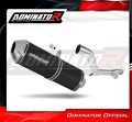 DOMINATOR OVR FEKETE kipufogó dob Honda NT 650 V DEAUVILLE RC47 1998 - 2005 motorkerékpárhoz 2