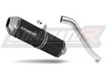 DOMINATOR OVR FEKETE kipufogó dob Honda XL 600 V TRANSALP 1987 - 2000 motorkerékpárhoz 3