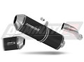 DOMINATOR Homologált OVR FEKETE kipufogó dob Honda CBR 600F PC41 2011 - 2015 motorkerékpárhoz