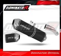 DOMINATOR Homologált OVR FEKETE kipufogó dob Honda CBR 600F PC41 2011 - 2015 motorkerékpárhoz 2