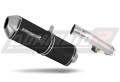 exhaust muffler DOMINATOR OVR BLACK fits the motorcycle Honda CBR 600 F2 / F3 1991   1998