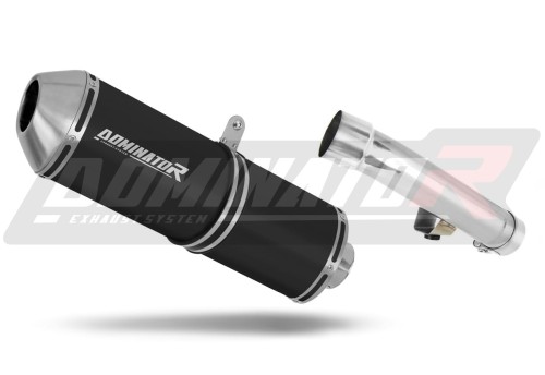 exhaust muffler DOMINATOR OVR BLACK fits the motorcycle Honda CBR 600 F2 / F3 1991   1998