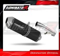 DOMINATOR OVR FEKETE kipufogó dob Honda CBF 600 2008 - 2013 motorkerékpárhoz 3