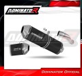 DOMINATOR homologált OVR FEKETE kipufogó dob Honda CB 600F HORNET PC41 2007 - 2013 motorkerékpárhoz 3