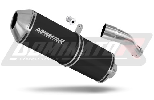DOMINATOR OVR FEKETE kipufogó dob, amely illeszkedik a Honda CB 600F HORNET PC41 2007 - 2013 motorkerékpárhoz