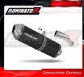 DOMINATOR OVR FEKETE kipufogó dob, amely illeszkedik a Honda CB 600F HORNET PC41 2007 - 2013 motorkerékpárhoz 2