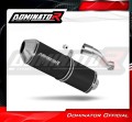 exhaust muffler DOMINATOR OVR BLACK fits the motorcycle Honda CB 500 F 2016   2019 3