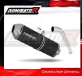 DOMINATOR OVR FEKETE kipufogó dob a Honda XL 125 V VARADERO 2001 - 2006 motorkerékpárhoz
