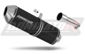 DOMINATOR OVR FEKETE kipufogó dob, amely illeszkedik a Derbi Terra Adventure 125 2008 - 2015 motorkerékpárhoz
