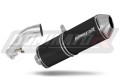 exhaust muffler DOMINATOR OVR BLACK fits the motorcycle BMW R1200RT 2004   2009