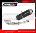 complete exhaust system with muffler DOMINATOR Full System OVR BLACK fits the motorcycle BMW K1200RS 2001   2003 3