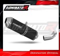 exhaust muffler DOMINATOR OVR BLACK fits the motorcycle BMW K1200S  3