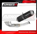 komplett kipufogó rendszer DOMINATOR OVR FEKETE dobbal a BMW K1200GT 2003 - 2005 motorkerékpárhoz 3