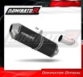 exhaust muffler DOMINATOR OVR BLACK fits the motorcycle BMW K1200R 2005   2009 2