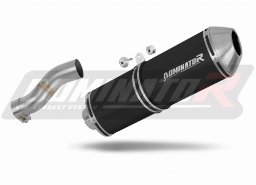 exhaust muffler DOMINATOR OVR BLACK fits the motorcycle BMW R1150GS