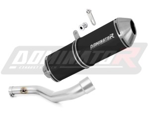BMW R1100GS kipufogó dob OVR BLACK + dB killer