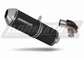 exhaust muffler DOMINATOR OVR BLACK fits the motorcycle BMW S1000XR 2015   2019
