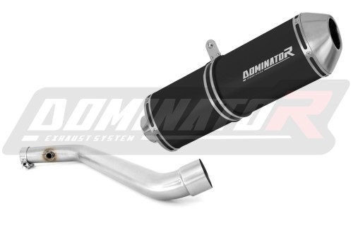 exhaust muffler DOMINATOR OVR BLACK fits the motorcycle BMW R850RT