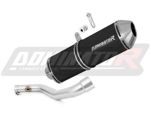 exhaust muffler DOMINATOR OVR BLACK fits the motorcycle BMW R850R   2003