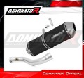 exhaust muffler DOMINATOR OVR BLACK fits the motorcycle BMW R850R   2003  2