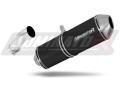 exhaust muffler DOMINATOR OVR BLACK fits the motorcycle BMW F650GS 2008   2012 3